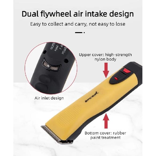 Professional Pet Electric Hair Clipper Stainless Steel Blade Low Noise Dog Cat Grooming Trimmer Animal Hair Cutting Shaver
