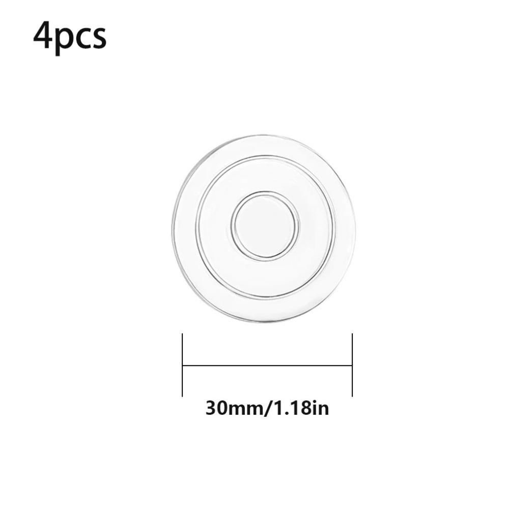 4pcs Portable Self Adhesive Furniture Pads Shock-Absorbent Multi-functional Feet Pad Non-Slip Ccutting board feet Appliances