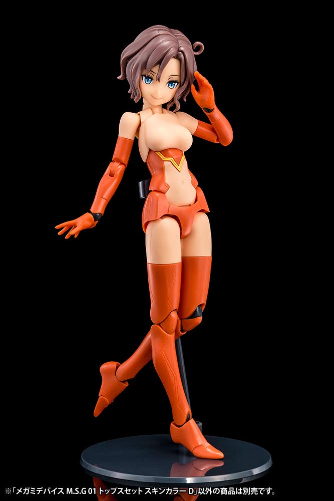 Kotobukiya Megami Device M.S.G 01 Tops Set Skin Color D 20mm Height 1/1 Scale Plastic Model Kit KP596