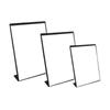 Plastic Panel Wine Catalog Menu Display Stand A4 A5 A6 L Shape Table Card Sign Holder Desktop Ornament Idol Photocard Holder