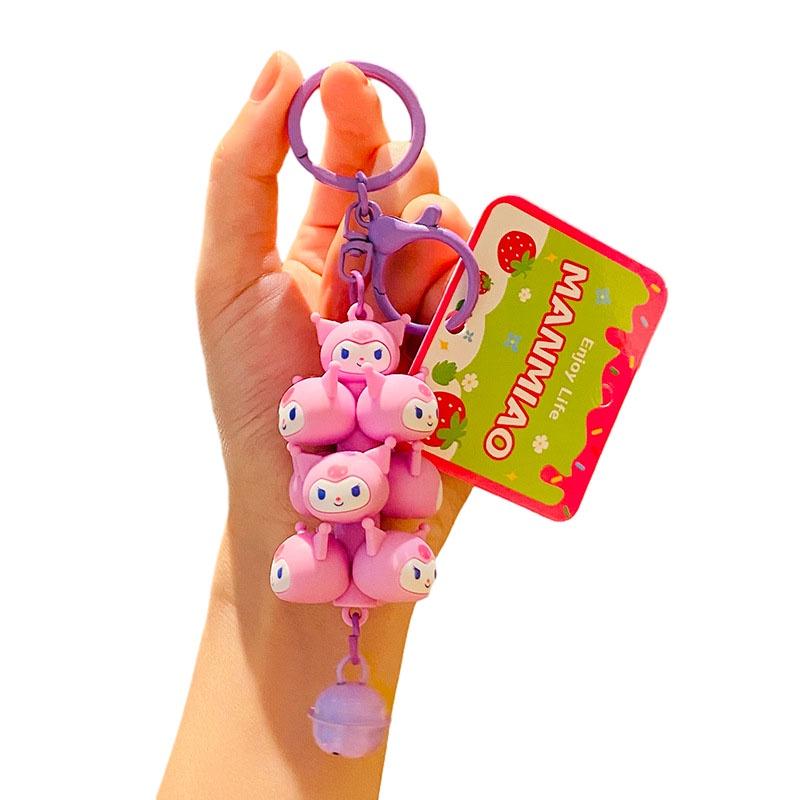 Очаровательный мультяшный штабелируемый брелок Китти для машин и рюкзаков Оптовый подарок