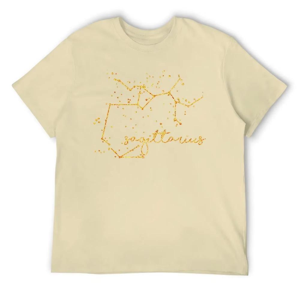 Созвездие Стрельца Двенадцать (15) Футболка Harajuku Sports Top Tee Novelty Funny Novelty Leisure USA Size