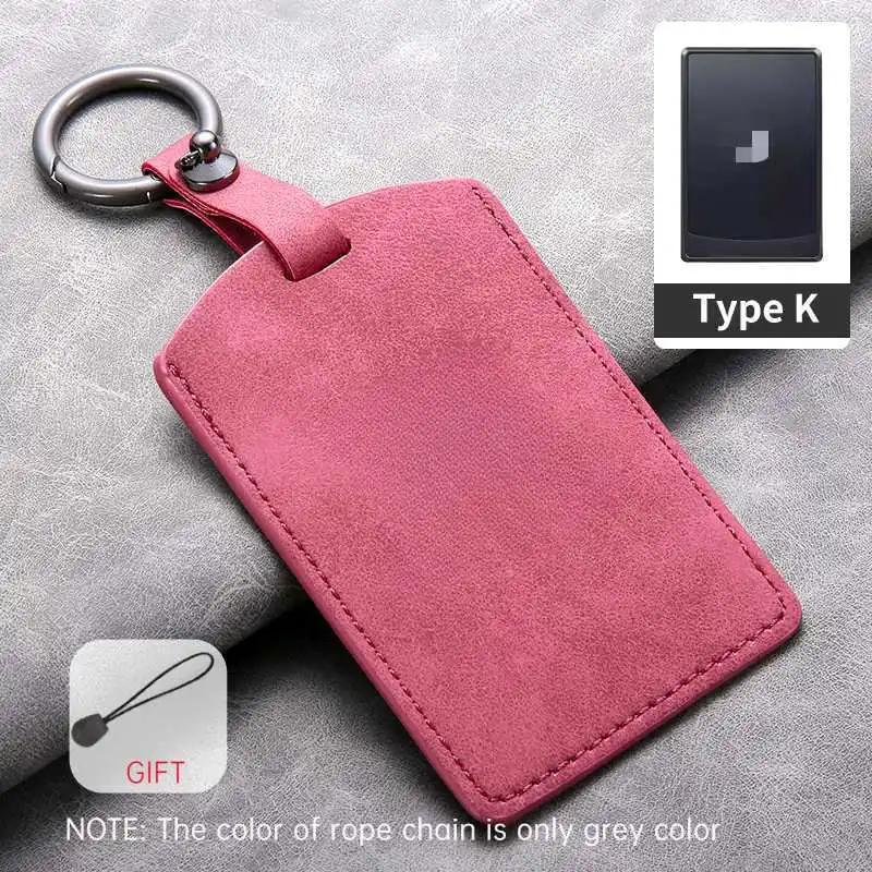Чехол-держатель для ключа-карты NFC для автомобиля, кожаный брелок-защита, оболочка для нового брелока Honda на энергию, защита от потери, сумка-держатель с полным покрытием