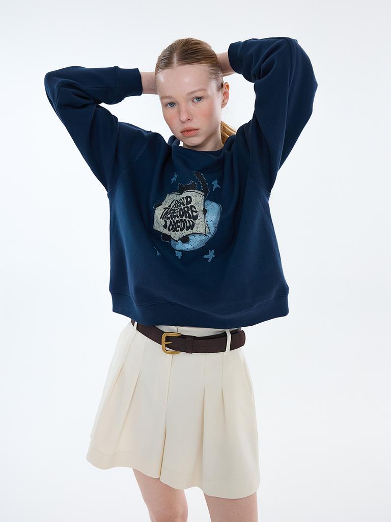 LUVM Tuck Tailored Shorts_Cream