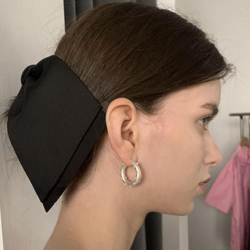 Large Bowknot Barrettes Double Layer Hair Bow Girl Hair Clips Hair Shaping Tool
