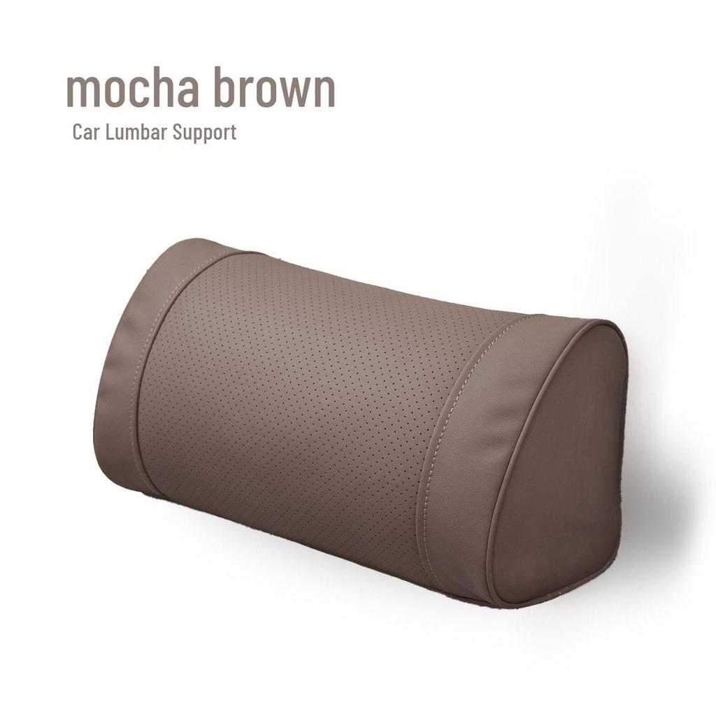 Универсальный комплект подголовника и поясничной поддержки для автомобиля на все четыре сезона - регулируемые подушки для шеи и спины.