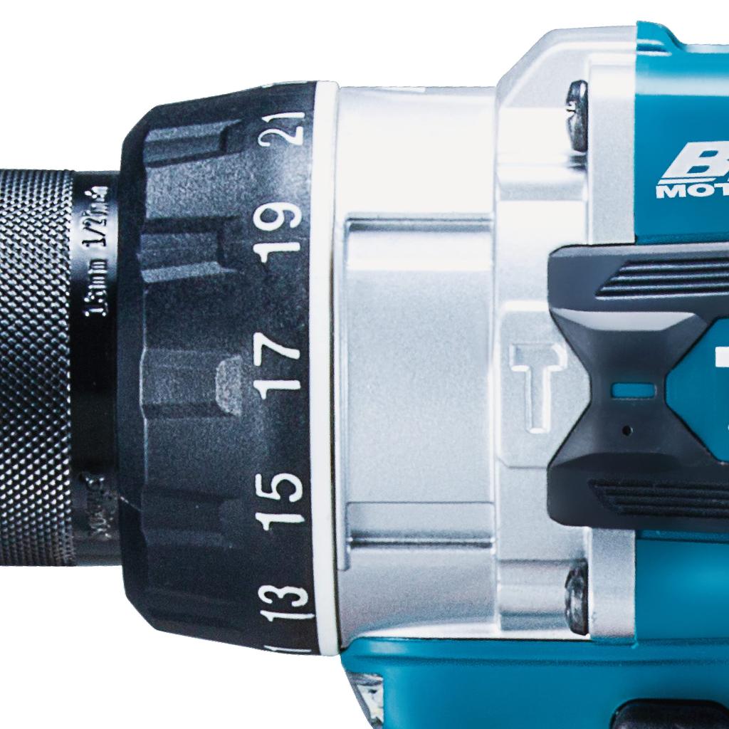 Makita Rechargeable Driver Drill 18V6Ah 2 Case Included DF486DRGX Blue Batteries, Charger,