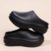 2025 Thailand Women's Thick-Soled Outdoor Beach Platform Slippers with Holes
