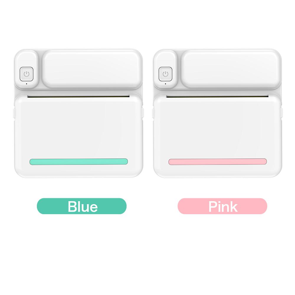 Компактный портативный мини-принтер Bluetooth с термотехнологией для студентов