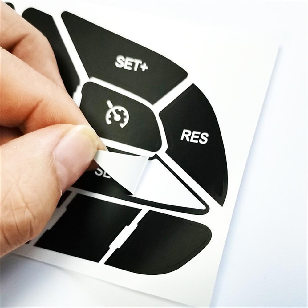 Наклейка-декаль для ремонта кнопок рулевого колеса для DODGE CHARGER 2016-2022