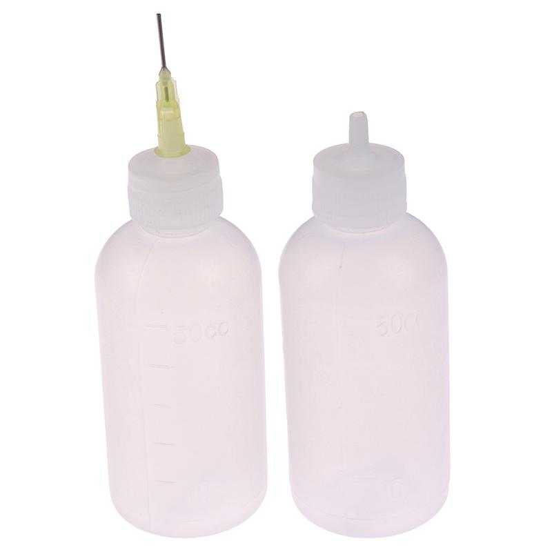 50Ml Needle Dispenser Dispensering Bottle Rosin Solder Liquid Glue Bottle