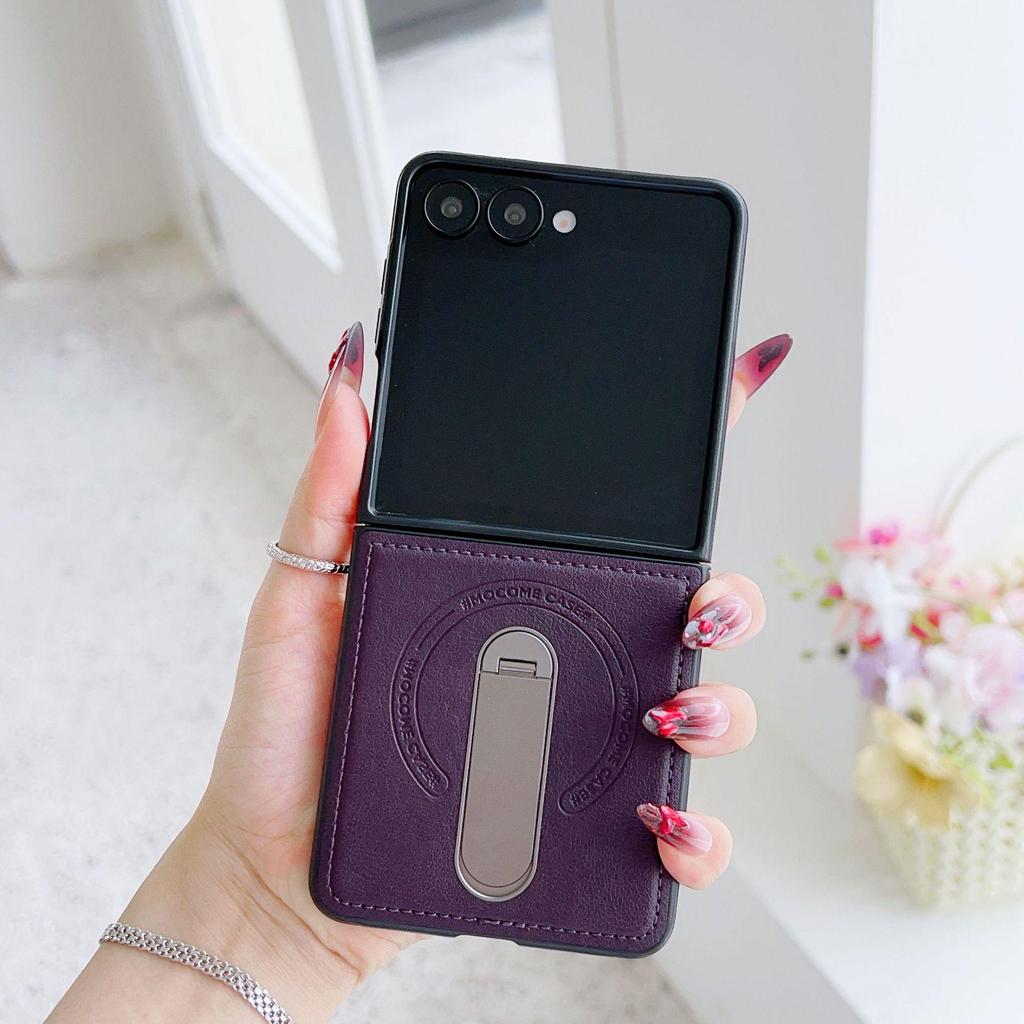 Samsung Z Flip7 Armor Shield Вращающаяся подставка Магнитный чехол