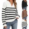 Long Sleeve Sweaters For Women Fall Winter Outfits Fashion V Neck Clothes Tops