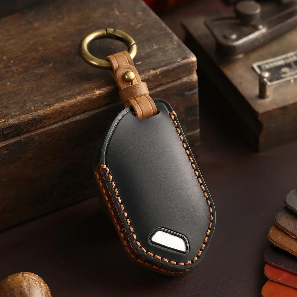 3 4 5 6 7 8 9 Bottons New Smart Remote Key Leather Car Key Case Cover for 2024 Kia Carnival EV9 Picanto GT Line Car Accessories