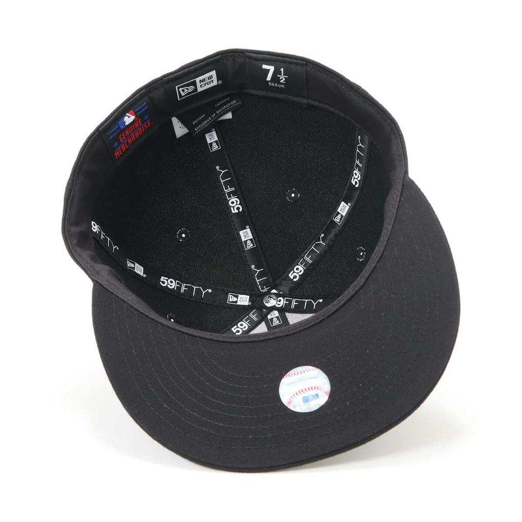 New Era Cap MLB New York Yankees NY BlackOutline 7 38 5950 NEYYAN BLK BLK SWHT 25J