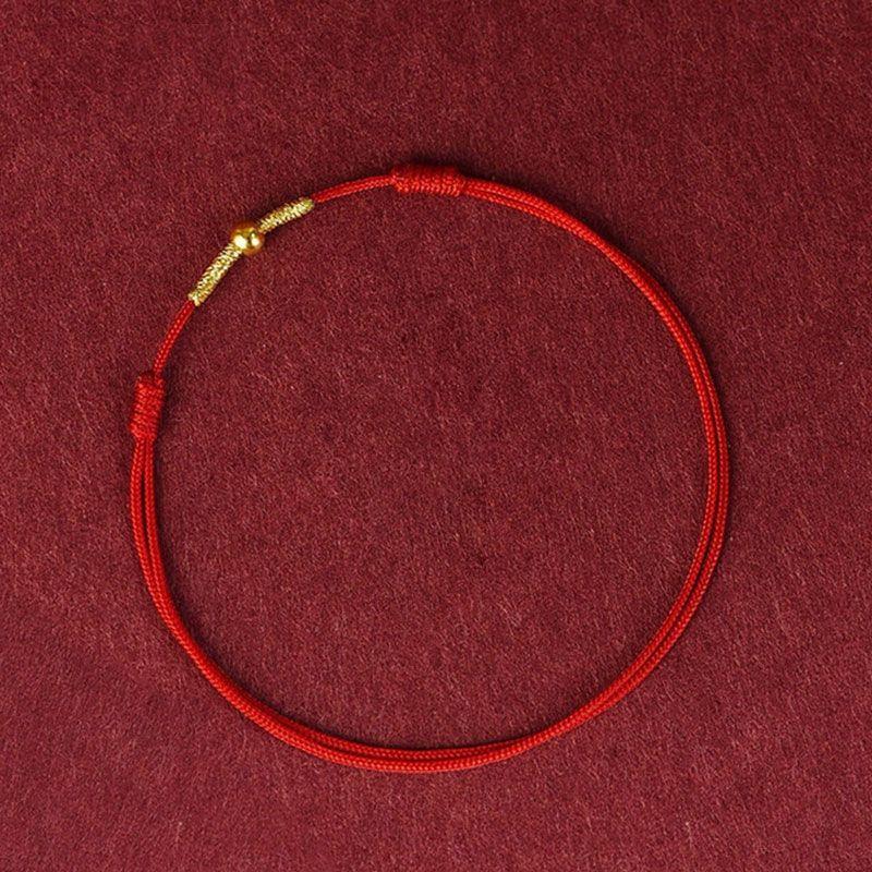 Fashion Handmade Bracelet Red Rope Lucky Bangle Women Men Best Bracelet Anklet AVE