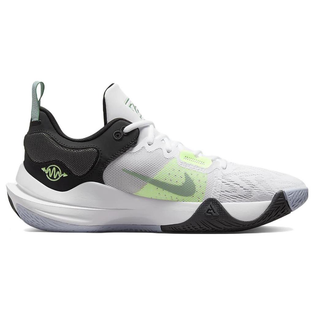 Nike Кроссовки унисекс Giannis Immortality 2 White Black Volt Barely-Volt Grey-Fog DM0825-101