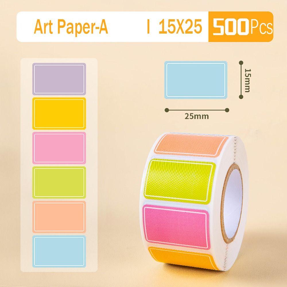 Waterproof Label Stickers Self-adhesive Tag Sticker Portable Writable Sticker