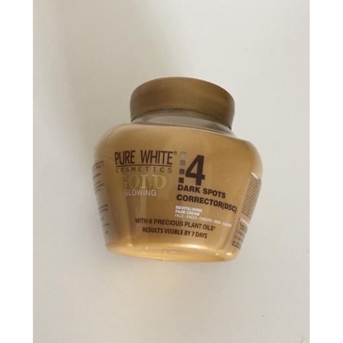 GOLD GLOWING Крем-ревелятор с 6 драгоценными растительными маслами 150 мл PURE WHITE COSMETICS