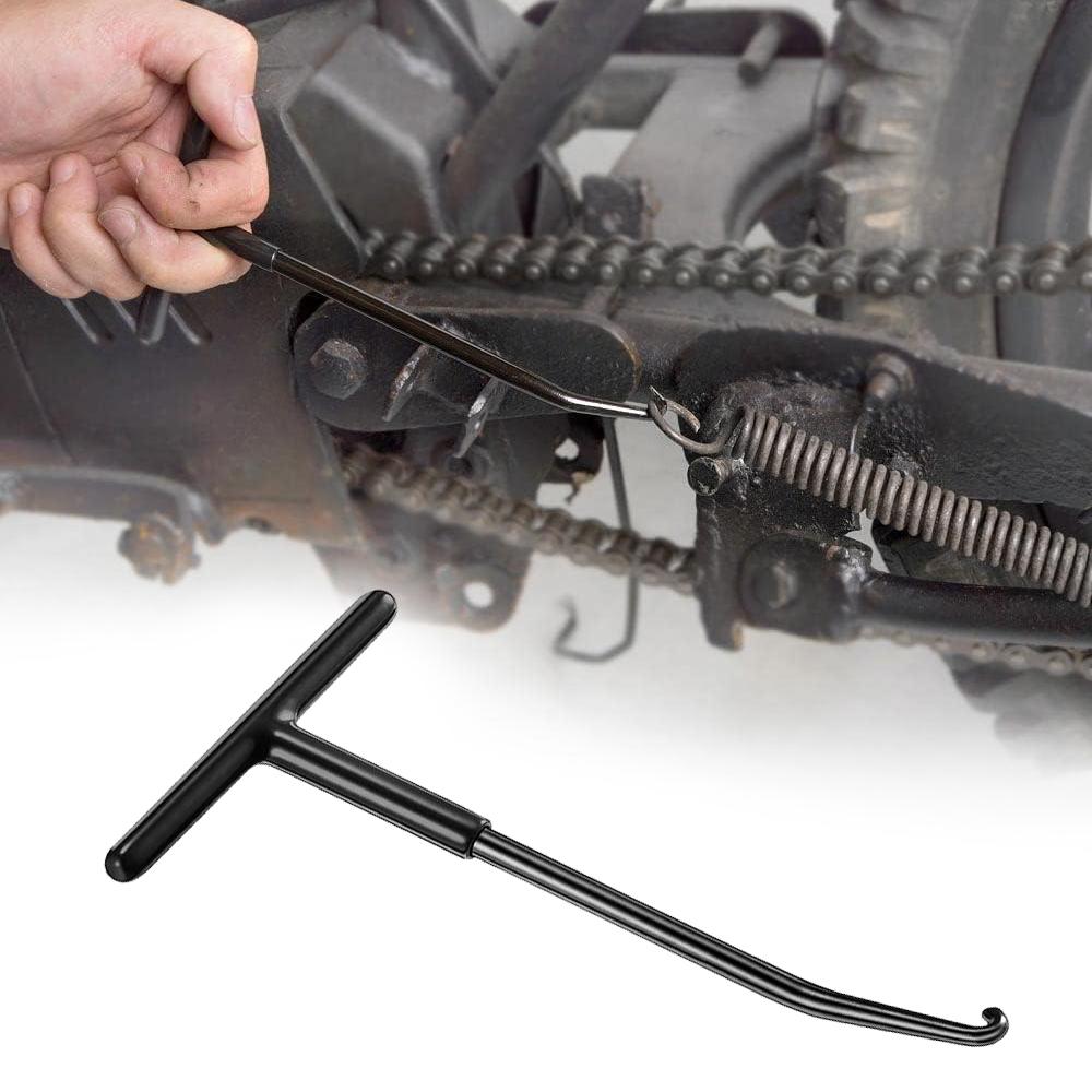 1 шт. Мотоциклетная Т-образная ручка, крючок для выхлопной пружины, съемник пружин выхлопной трубы, монтажные крючки, аксессуары для ремонта снятия пружин