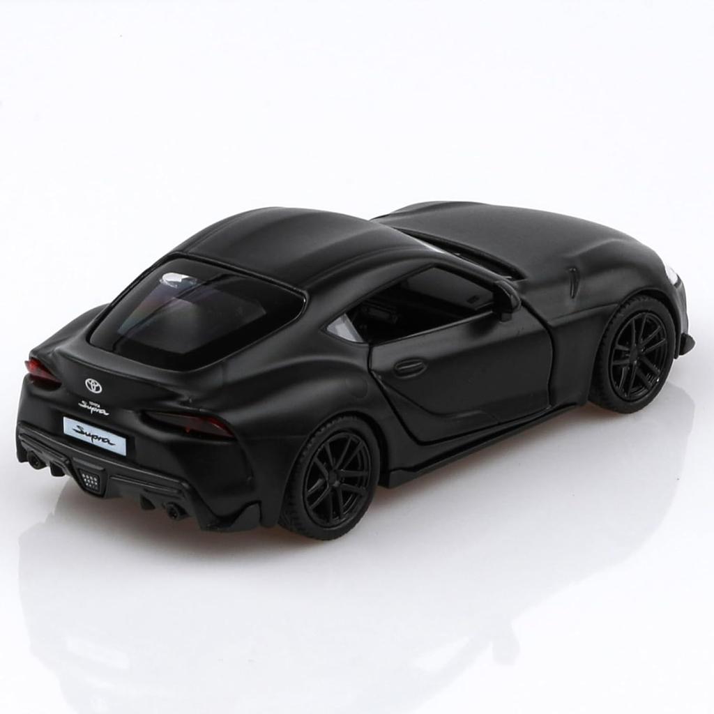 Масштаб 1/36, игрушечная машинка Toyota Supra, литая под давлением модель автомобиля Toyota Supra, игрушечные машинки с откатным механизмом, автомобили, подарки для мальчиков и девочек