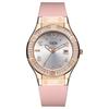 Fashion Silicone Quartz Watch For Ladies With Date Display And Water Resistance