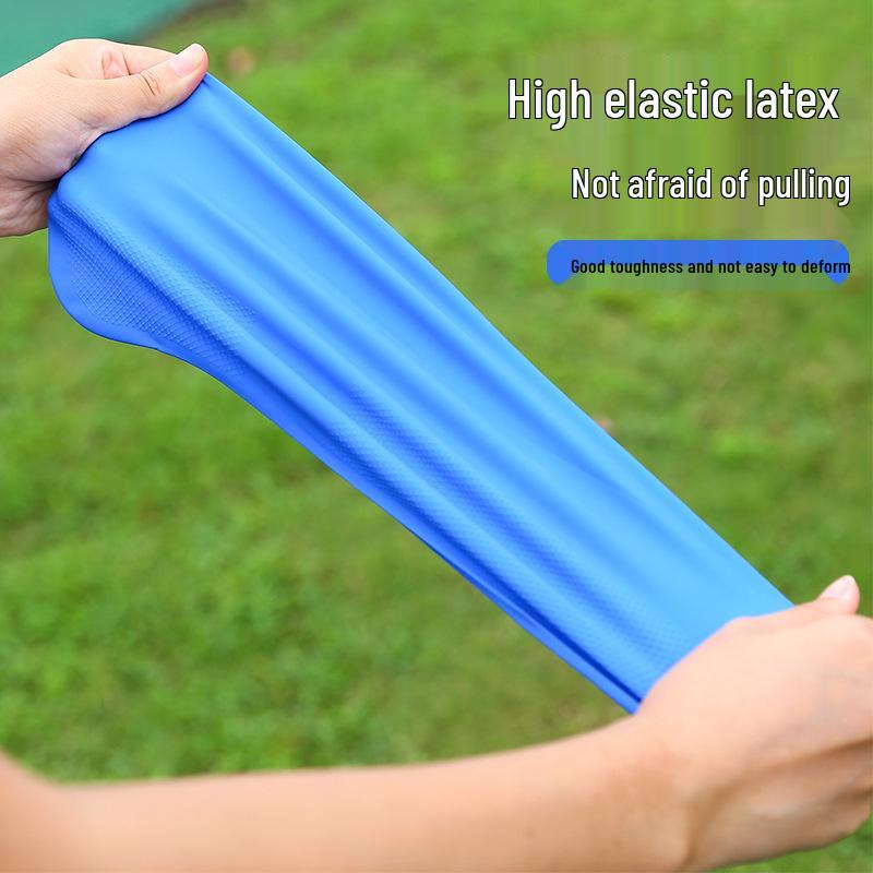 Водонепроницаемые латексные бахилы до середины икры с нескользящей подошвой – Толстые, эластичные и портативные