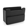 SEAMETAL Car Interior Storage Organizer Foldable Leather Trash Bin Seatback Hanging Multi Pocket Car Door Storage Box Accessories