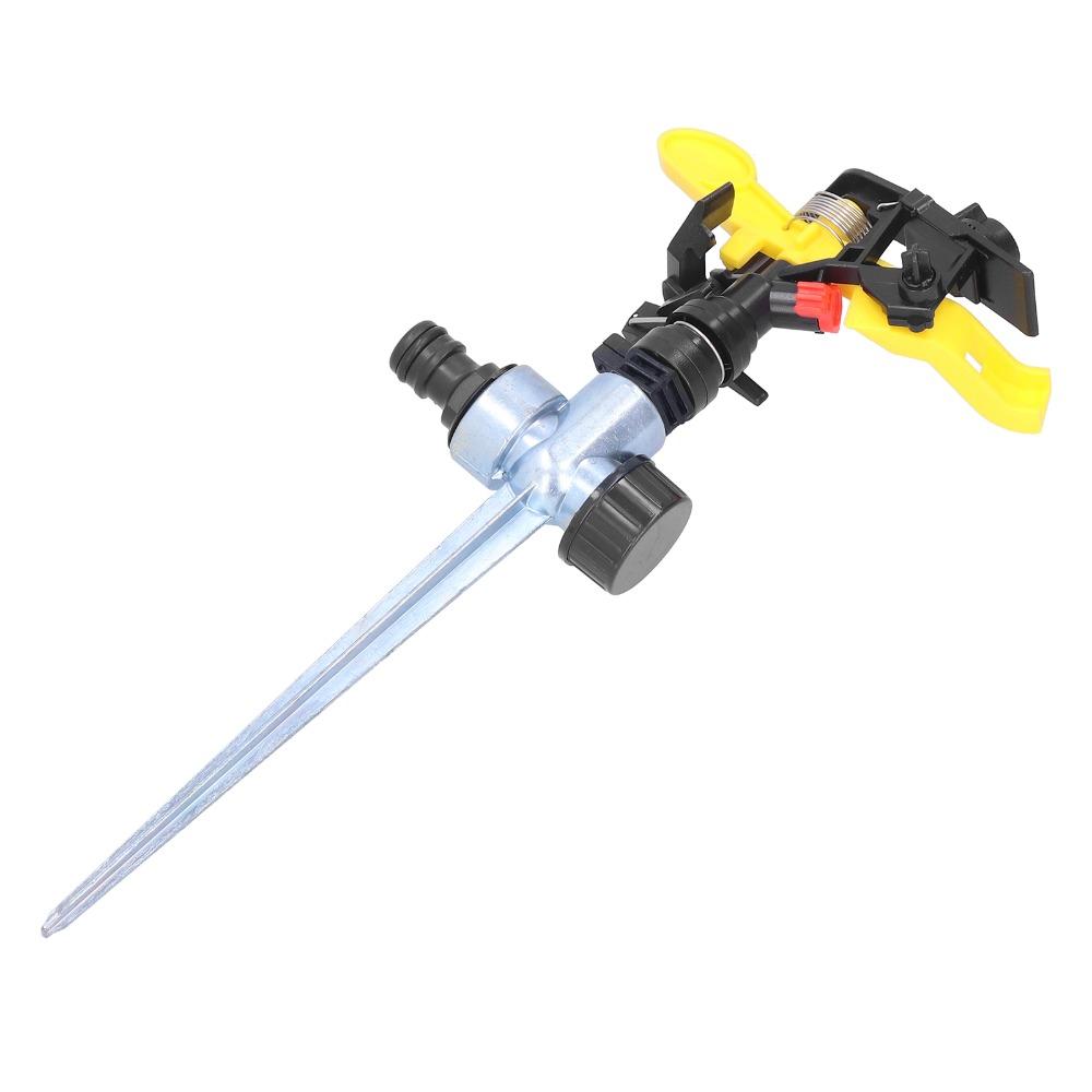 G1/2 Thread Rotating Sprinkler ABS and Zinc Alloy Automatic Sprinkler  Courtyard Watering