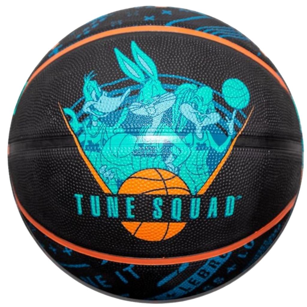 SPALDING Space Jam Tune Squad Roster Ball, Unisex Black Basketball