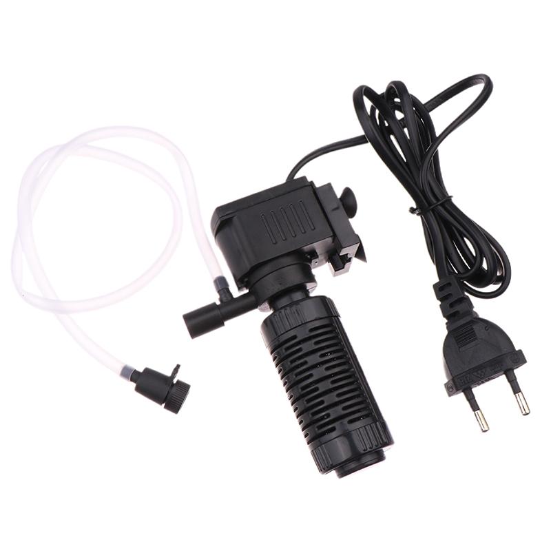 Оксигенация Погружной Фильтр Очиститель Воды Для Аквариума Фильтр 3 В 1 Мини Фильтр Для Аквариума