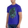 Godzillaed Rise From The Depths T-Shirt Men Round Neck Cotton T Shirts Short Sleeve Tops Printed Clothing