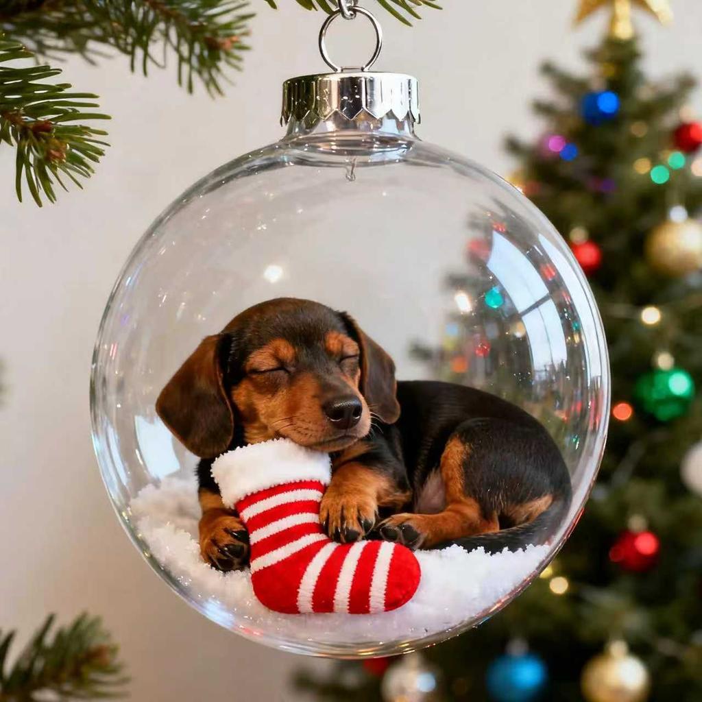 6cm Christmas Tree Decoration Balls 3D Plastic Ball Sports Holiday Ornament Christmas Decorations