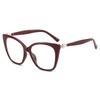 HS2237 Female Unisex Glass Frame Good Quality Fashion with Skeleton Design Aquared Lens Blue Light Blocking for Youth