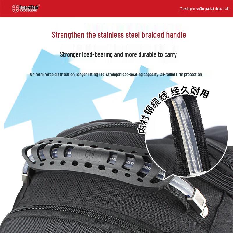 CROSSGEAR Swiss Army Style Large Capacity Laptop Backpack