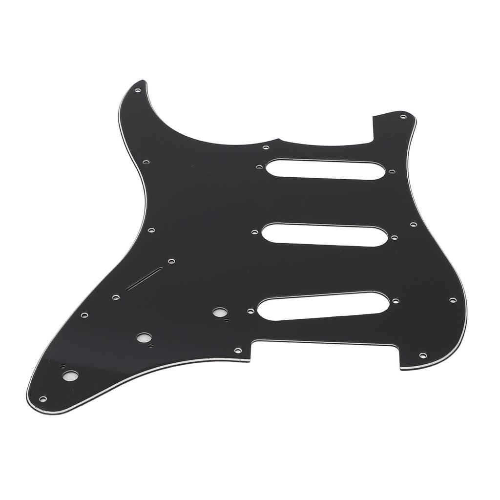 Guitar Pickguard Scratch Plate 11 Holes Left Handed Electric Guitar Pickguard for Practice and