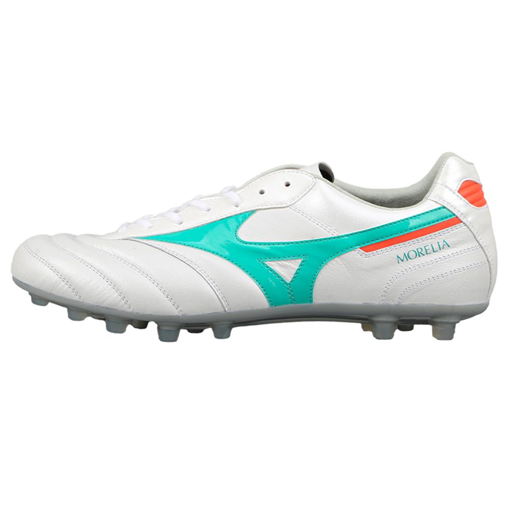Mizuno Футбольные бутсы MORELIA 2 Унисекс Низкие Белый/Синий/Оранжевый P1GA260535