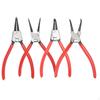 4 Pieces 7" Snap Ring Pliers Set Spring Loaded Versatile for Remover Retaining