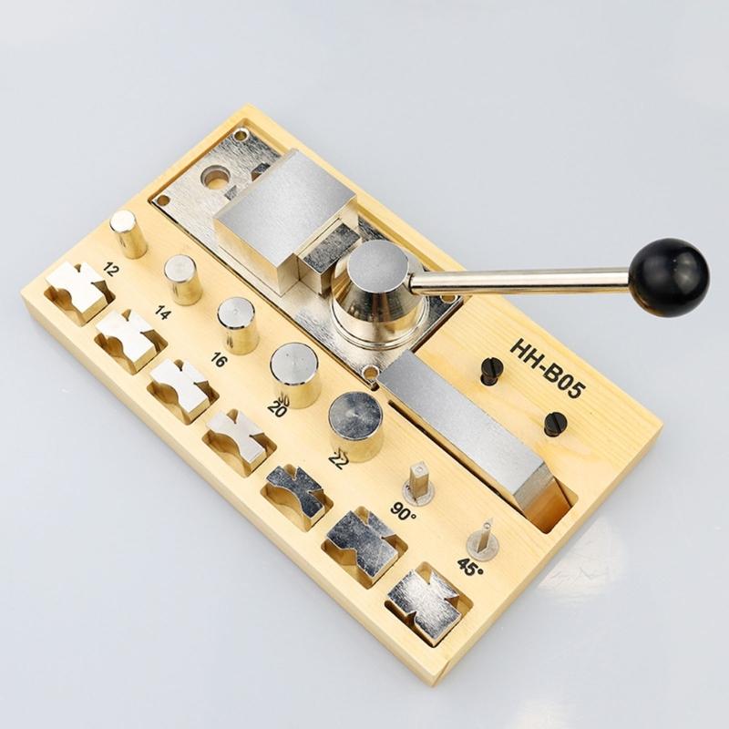 Профессиональный инструмент для гибки колец Машина для гибки ювелирных колец Регулируемый инструмент для гибки для изготовления ювелирных колец, серег