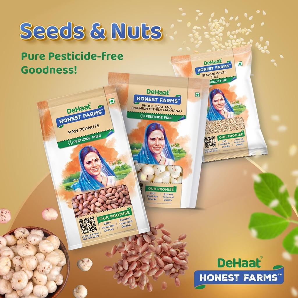 DeHaat Honest Farms Нешлифованный зеленый маш без пестицидов 500 г