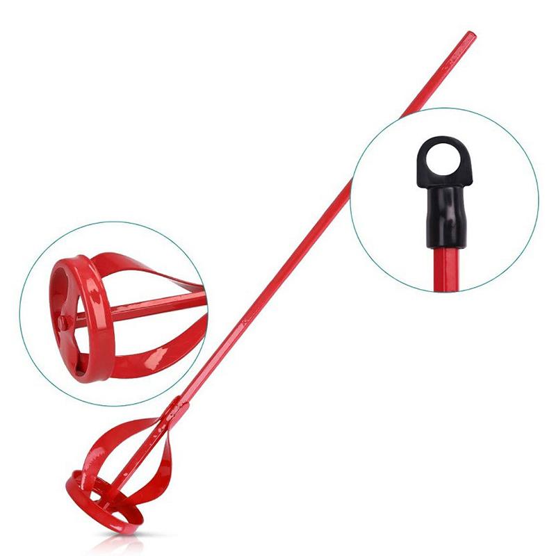 Электрическая дрель, лопатка для смешивания, многоцелевой стержень для перемешивания шпатлевки, шестигранный вал, насадка для миксера для штукатурки и краски