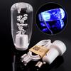 Car Gear Shift Knob Shifter Crystal Style Manual Shifting Head Universal LED Shift Lever