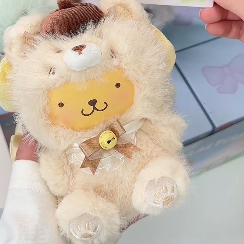 Куклы-персонажи Остров лис Слепая коробка Cinnamoroll Виниловые плюшевые подвески Коробка-сюрприз My Melody Аниме кукла Мешок-сюрприз Игрушка