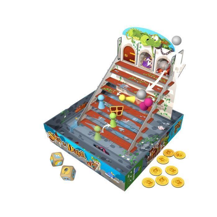 Jeu de société - BLUE ORANGE - Save The Dragon - 2 joueurs ou plus - 30 min - Mixte