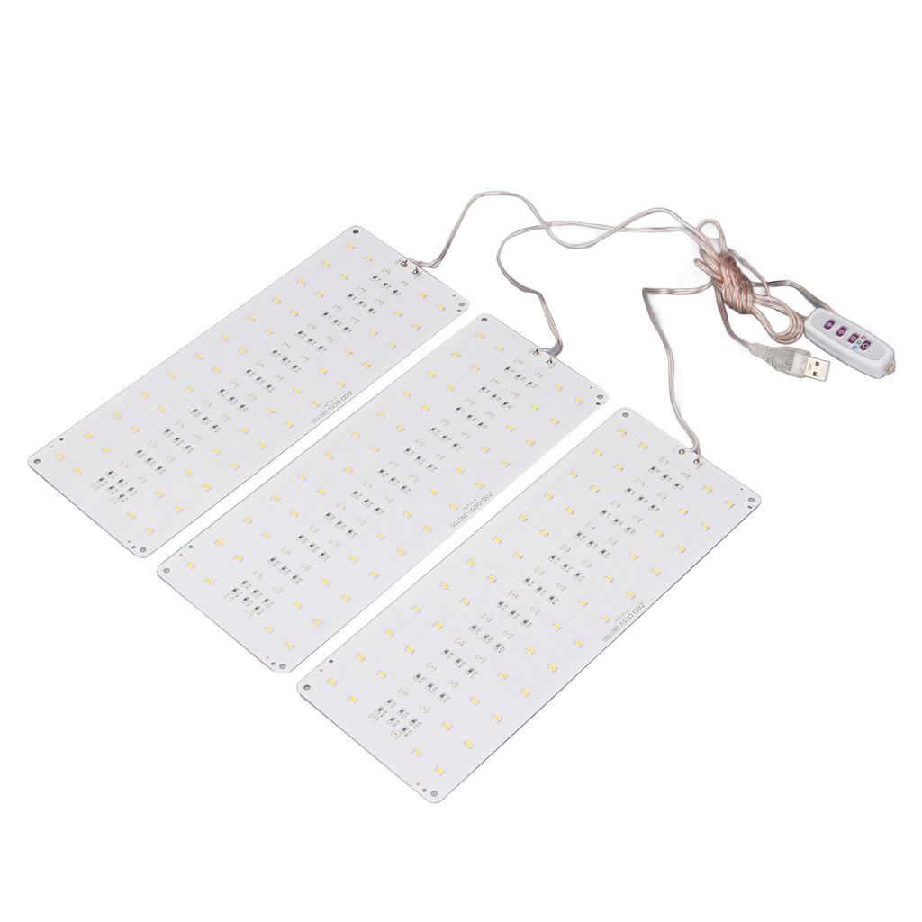 Under Cabinet Plant Grow Light Full Spectrum Dimmable Indoor LED Plant Growth Lamp 8H 12H 16H