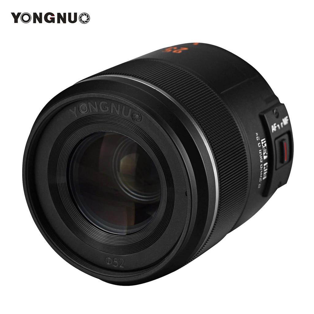 YONGNUO YN25mm F1.7M Объектив с постоянным фокусным расстоянием для камеры с автоматической/ручной фокусировкой, большой диафрагмой, креплением Micro 4/3