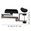 Desk Adjustable Armrest Forearm Holder Ergonomic Design with Mouse Pad Lightweight Table