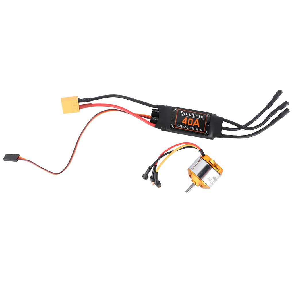 2212 1000KV Motor 40A Brushless ESC Set Accessories for RC Drone Helicopter FPV Model