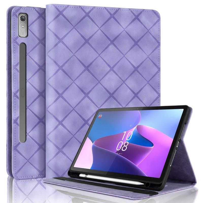 LePad Pro 12.7 Tablet Case With Pen Slot Stand Function Anti-Scratch Shockproof PU Leather Cover Lenovo Xiaoxin Pad