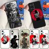 Аниме Девушка Самурай Для Realme C55 C67 C61 C75 C53 C51 C21Y C25S GT 6 6T 5 GT7 Pro 10 11 12 13 14 Pro Plus Чехол
